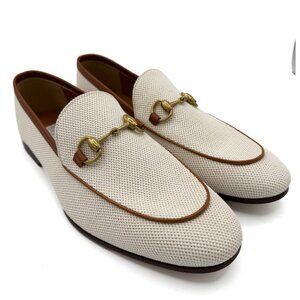 Gucci Jordaan Horsebit Embellished Slip-on Loafers